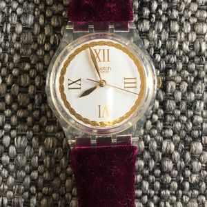 Swatch Saint Velours watch